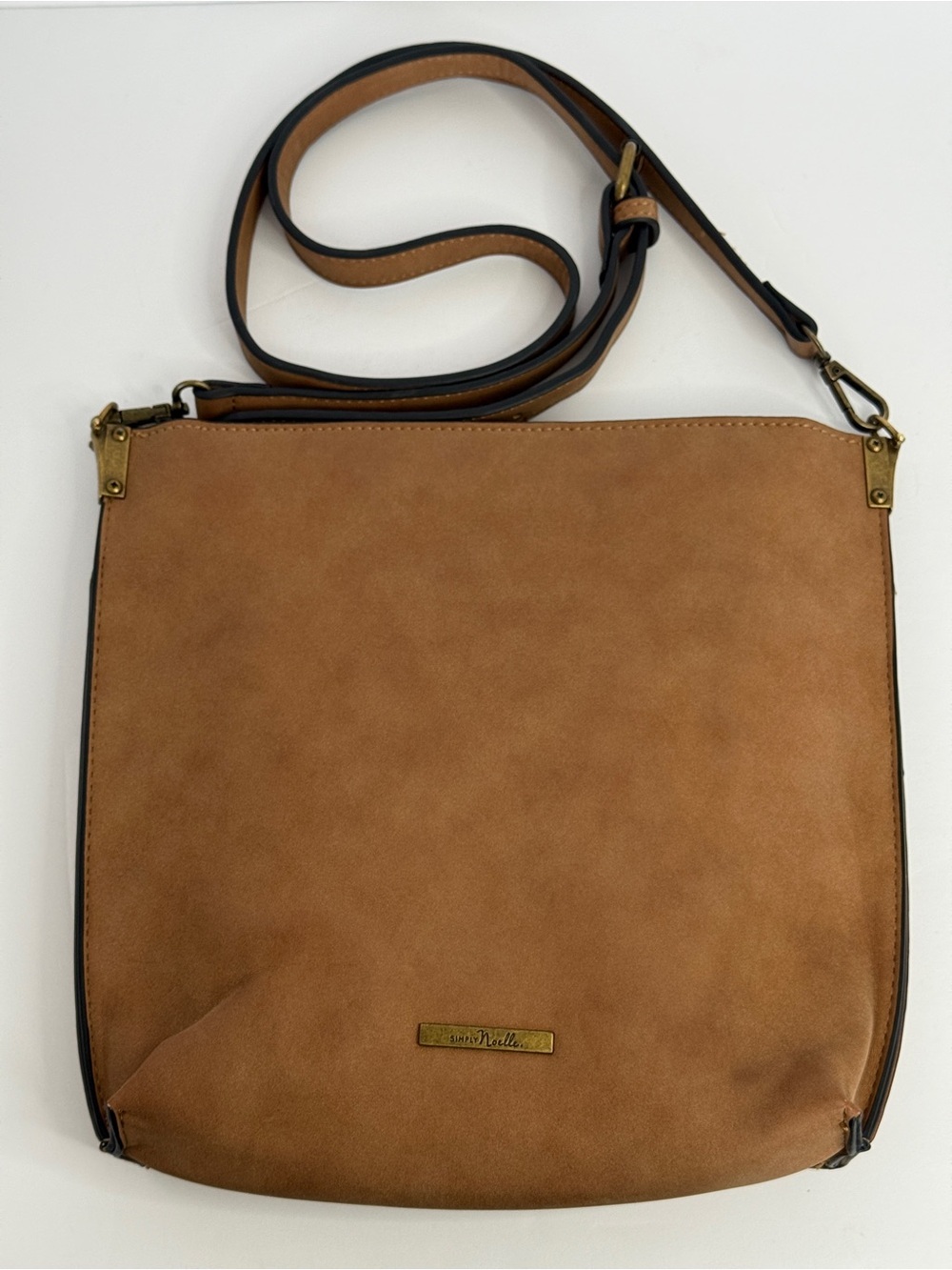 Simply Noelle Brown Crossbody Handbag | Messenger Style Bag